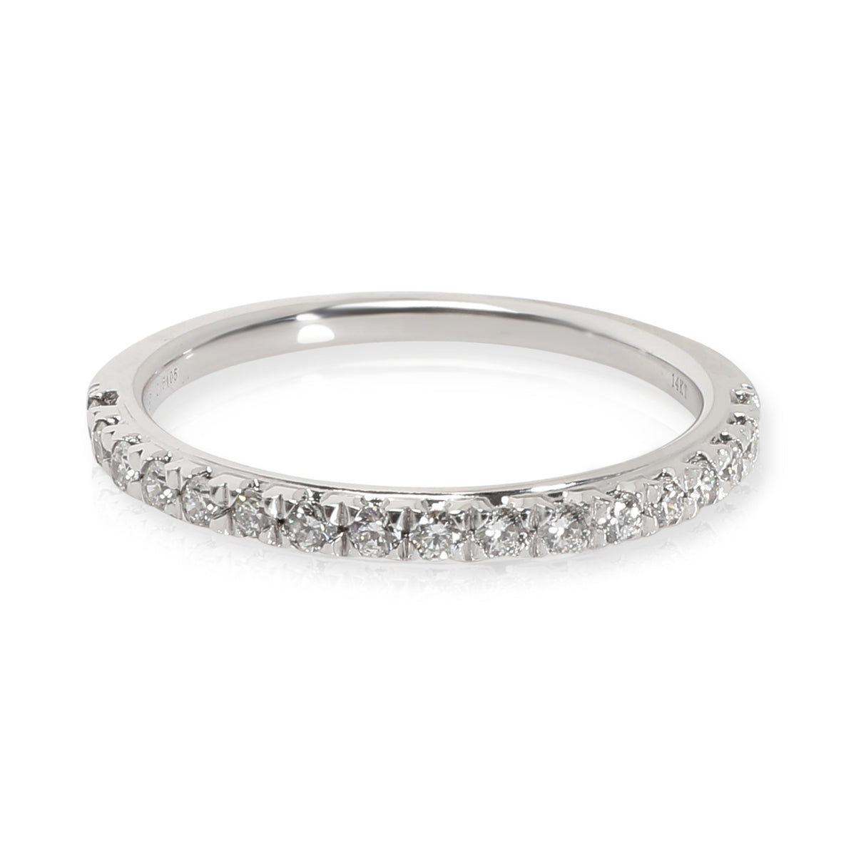 Ritani Diamond Wedding Band in  White Gold 0.26 CTW