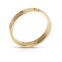 Cartier Love Wedding Band in 18K Yellow Gold