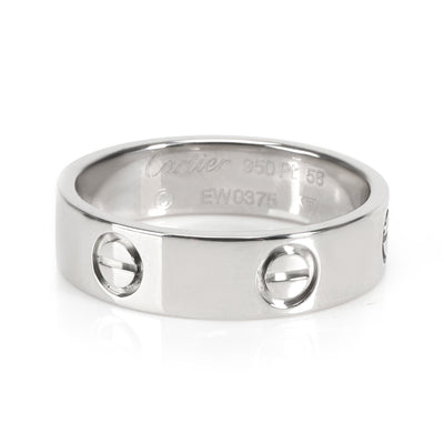 Cartier Love Ring in  Platinum 5.5mm