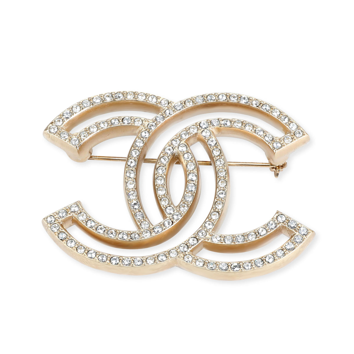 Chanel CC Brooch Pin 99a Classical Retro Women's (Authentic Pre-Owned)