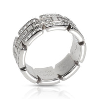 Cartier Tank Francaise Diamond Band in 18K White Gold 0.44 CTW