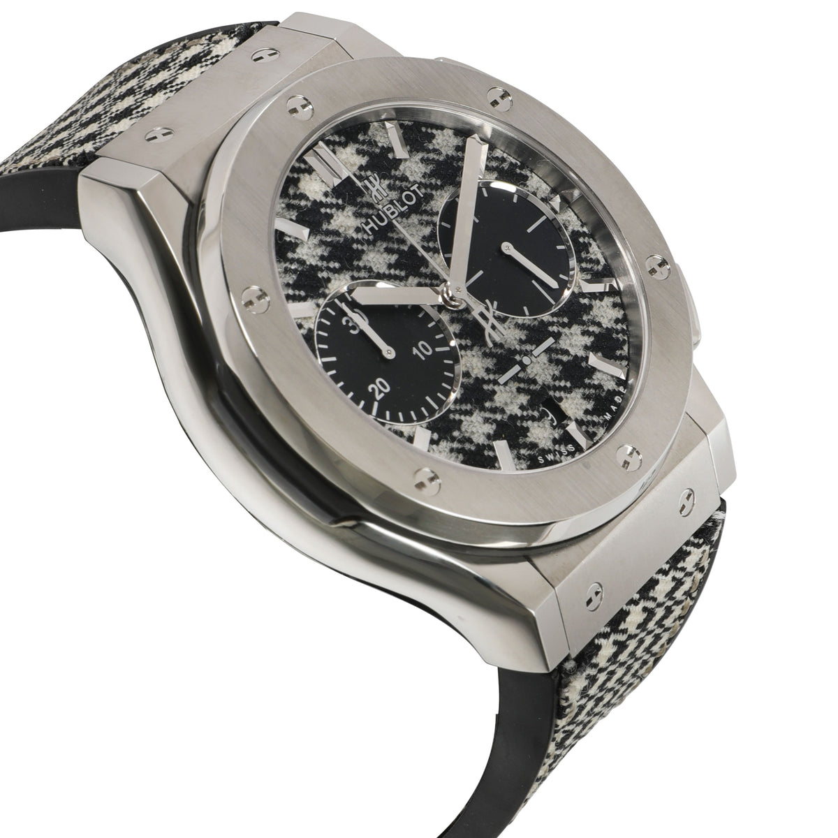 Hublot Classic Fusion Pieds de Poule 521.NX.2702.NR.ITI17 Men's Watch in  Titani