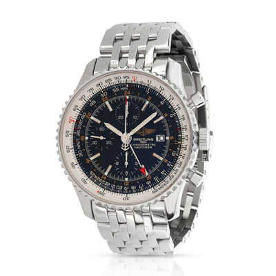 Breitling Navitimer World A24322 Men's Watch in  Stainless Steel