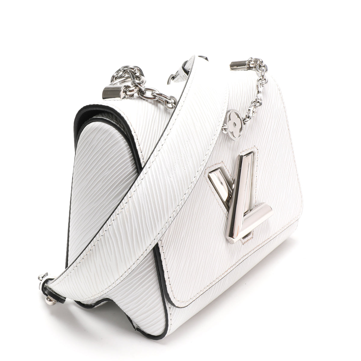 Louis Vuitton Special Edition White Epi Flower Jewels Twist PM by WP  Diamonds – myGemma
