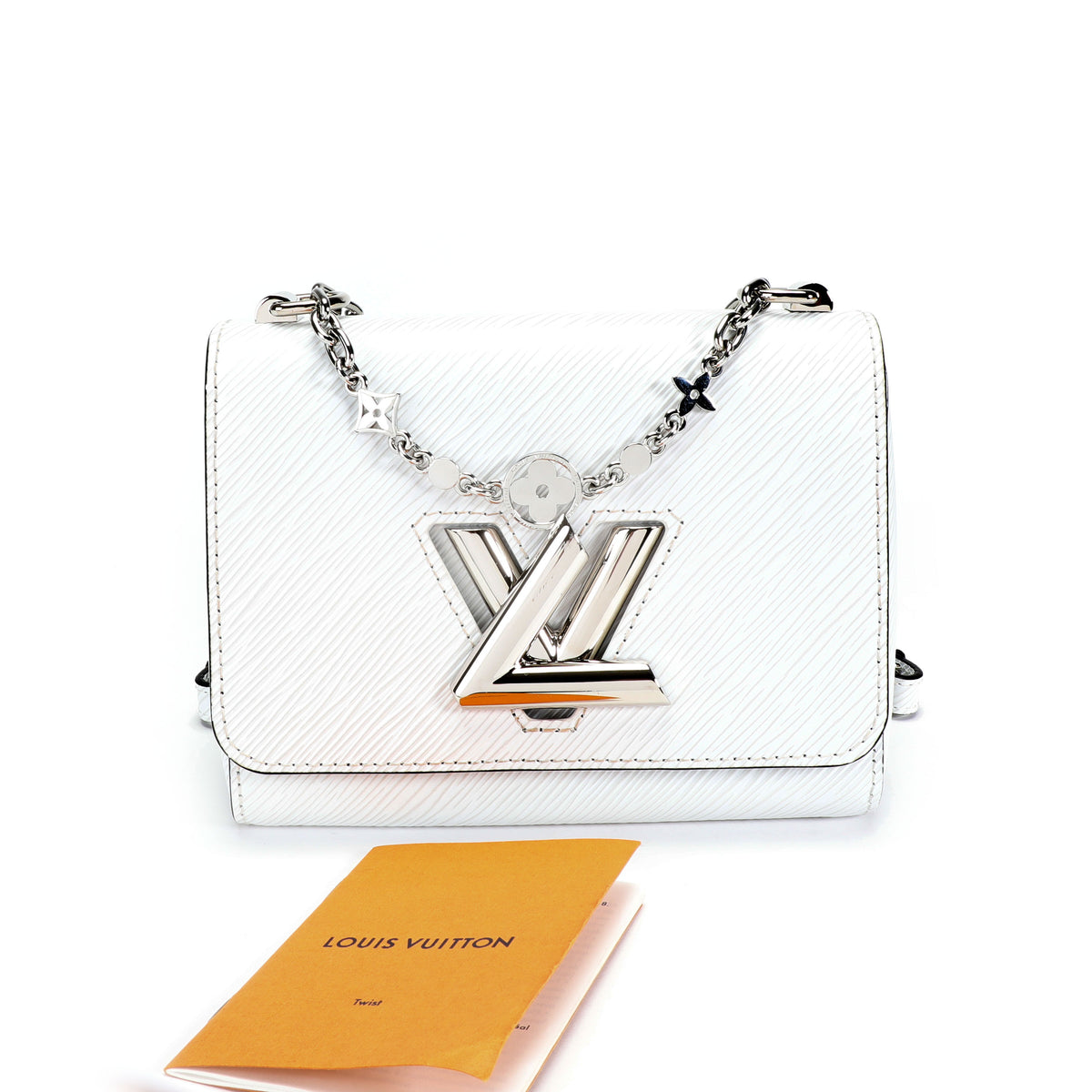 Louis Vuitton Special Edition White Epi Flower Jewels Twist PM by