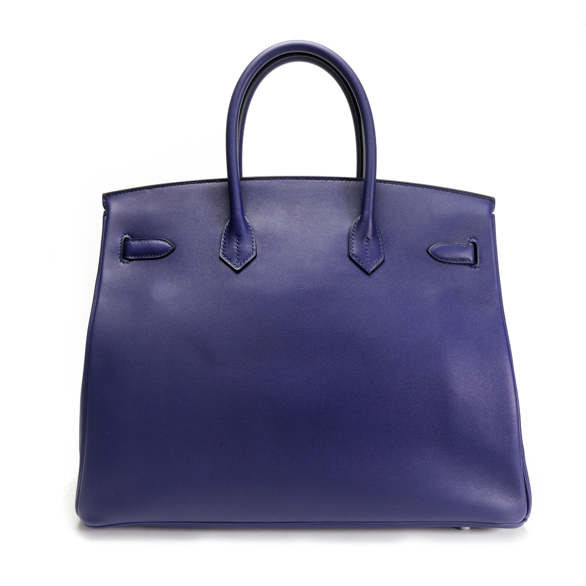 Hermès Limited Edition Bleu Encre Swift & Epsom Tressage Birkin 35 with PHW