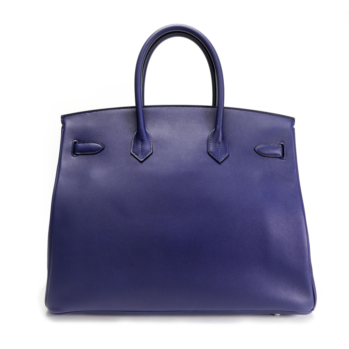 Hermès Limited Edition Bleu Encre Swift Epsom Tressage Birkin 35