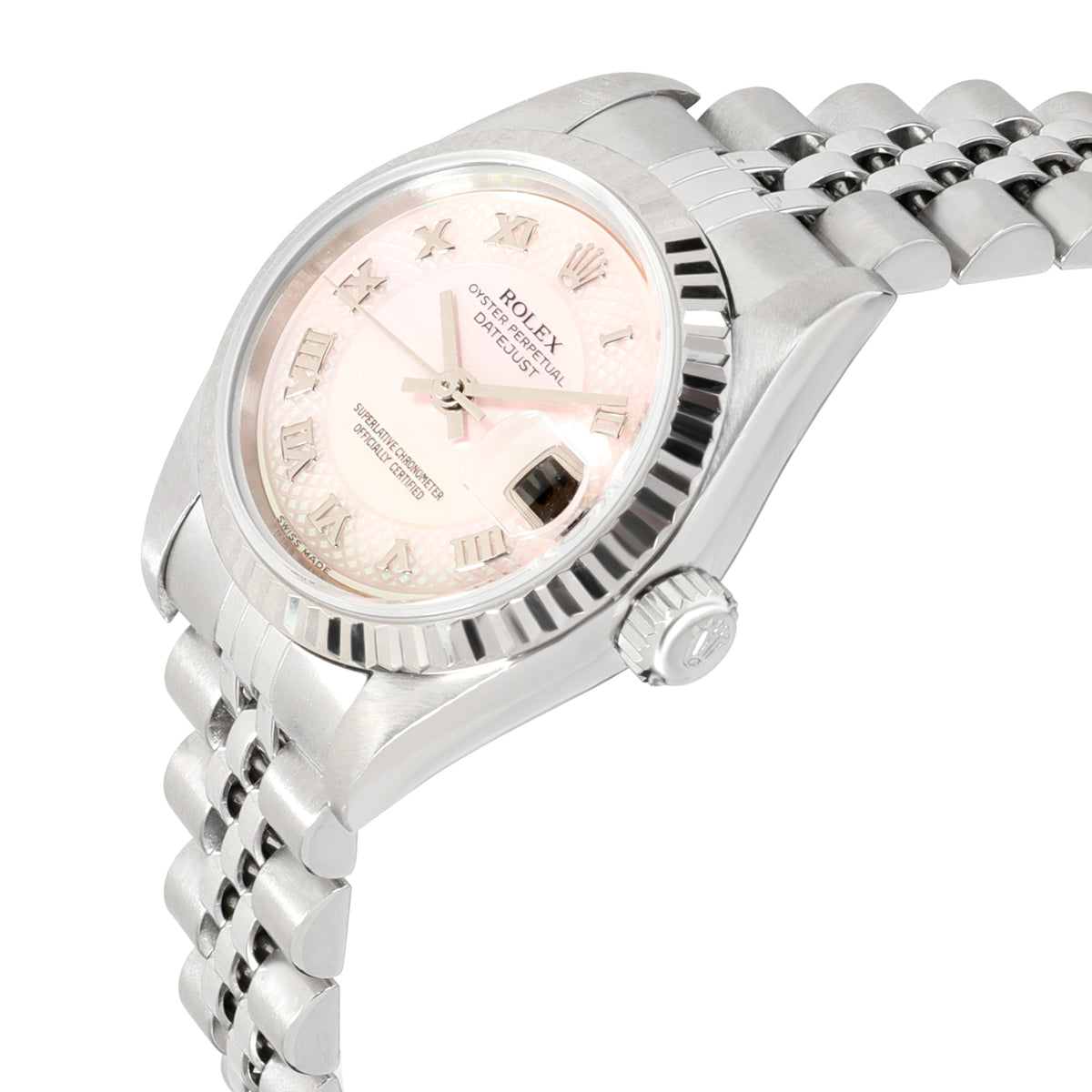 Rolex Datejust 79174 Womens Watch in 18kt Stainless Steel/White Gold