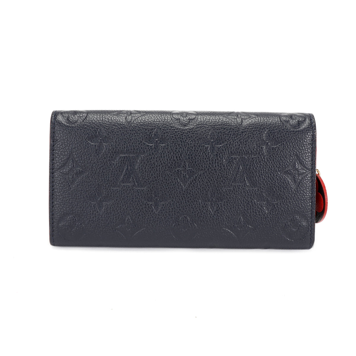 Louis Vuitton - Authenticated Emilie Wallet - Leather Black For Woman, Very Good condition