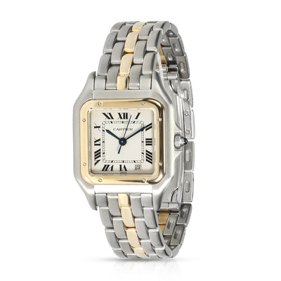 Cartier Panther W25028B5 Unisex Watch in 18kt Stainless Steel & Yellow Gold