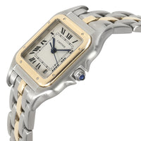 Cartier Panther W25028B5 Unisex Watch in 18kt Stainless Steel & Yellow Gold