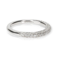 Gabriel & Co. Pave Diamond Anniversary Band in 18K White Gold 0.36 CTW