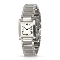 Cartier Tank Francaise W51008Q3 Womens Watch in  Stainless Steel