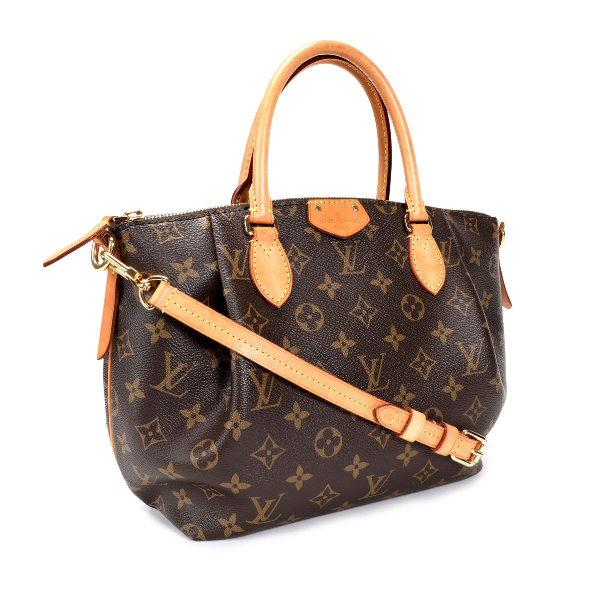 Louis Vuitton Turenne mm what's in my bag and mini review .. 