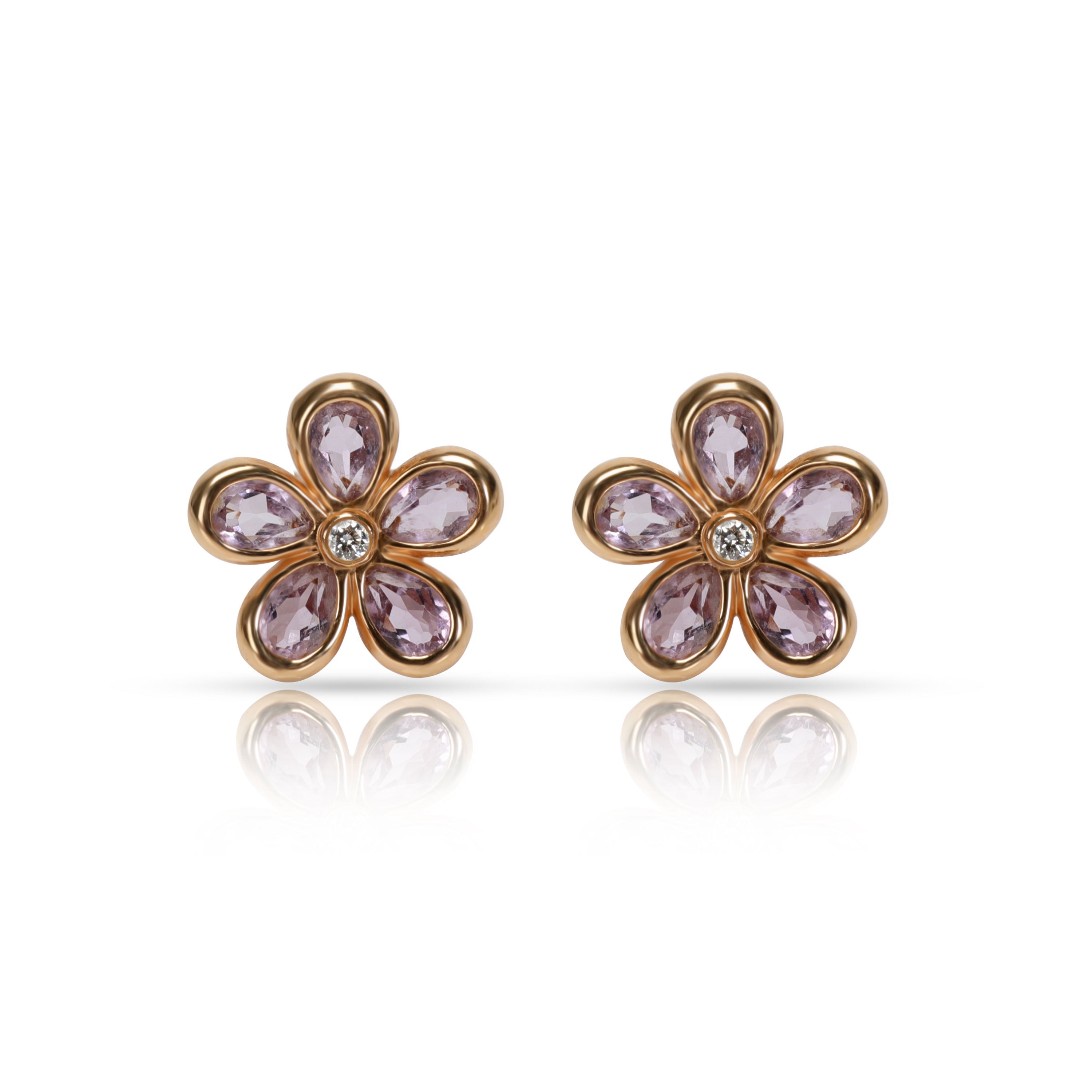 Tiffany and Co Sterling and Amethyst Earrings at 1stDibs