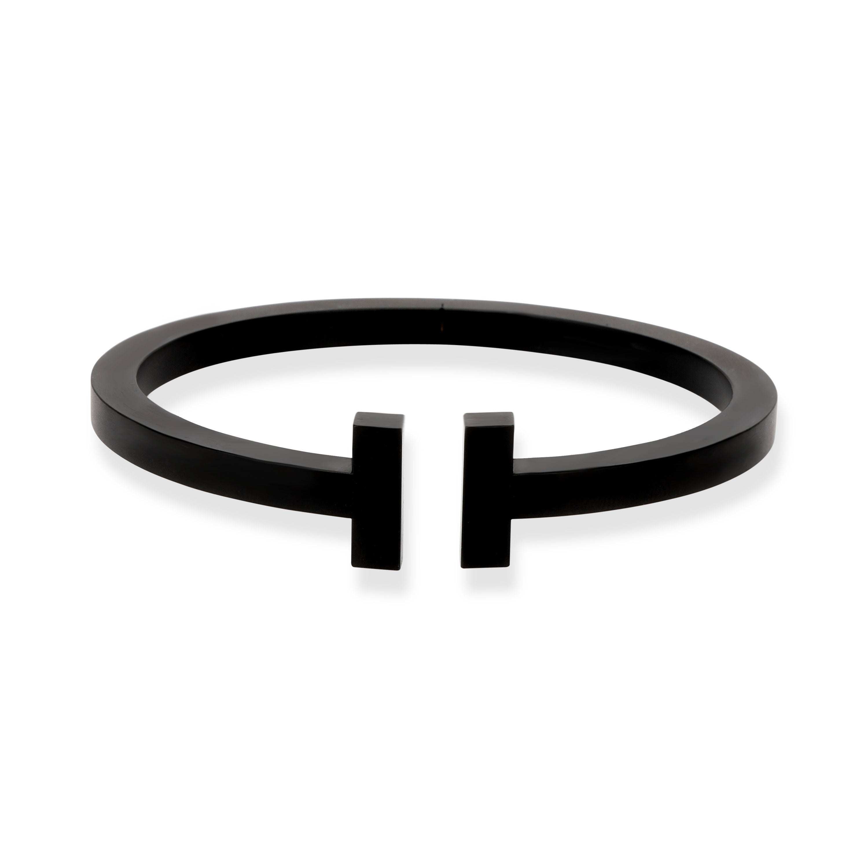 Tiffany & Co Square T ring in white gold and diamonds Tiffany T Bracelet  395495 | Cra-wallonieShops