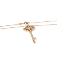 Tiffany & Co. Victoria Keys Pendant in 18K Rose Gold 1.1 CTW