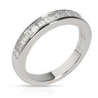 Tiffany & Co. Channel Baguette Diamond Band in  Platinum 1.56 CTW