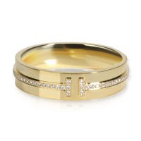 Tiffany & Co. Tiffany T Diamond Ring in 18K Yellow Gold 0.12 CTW