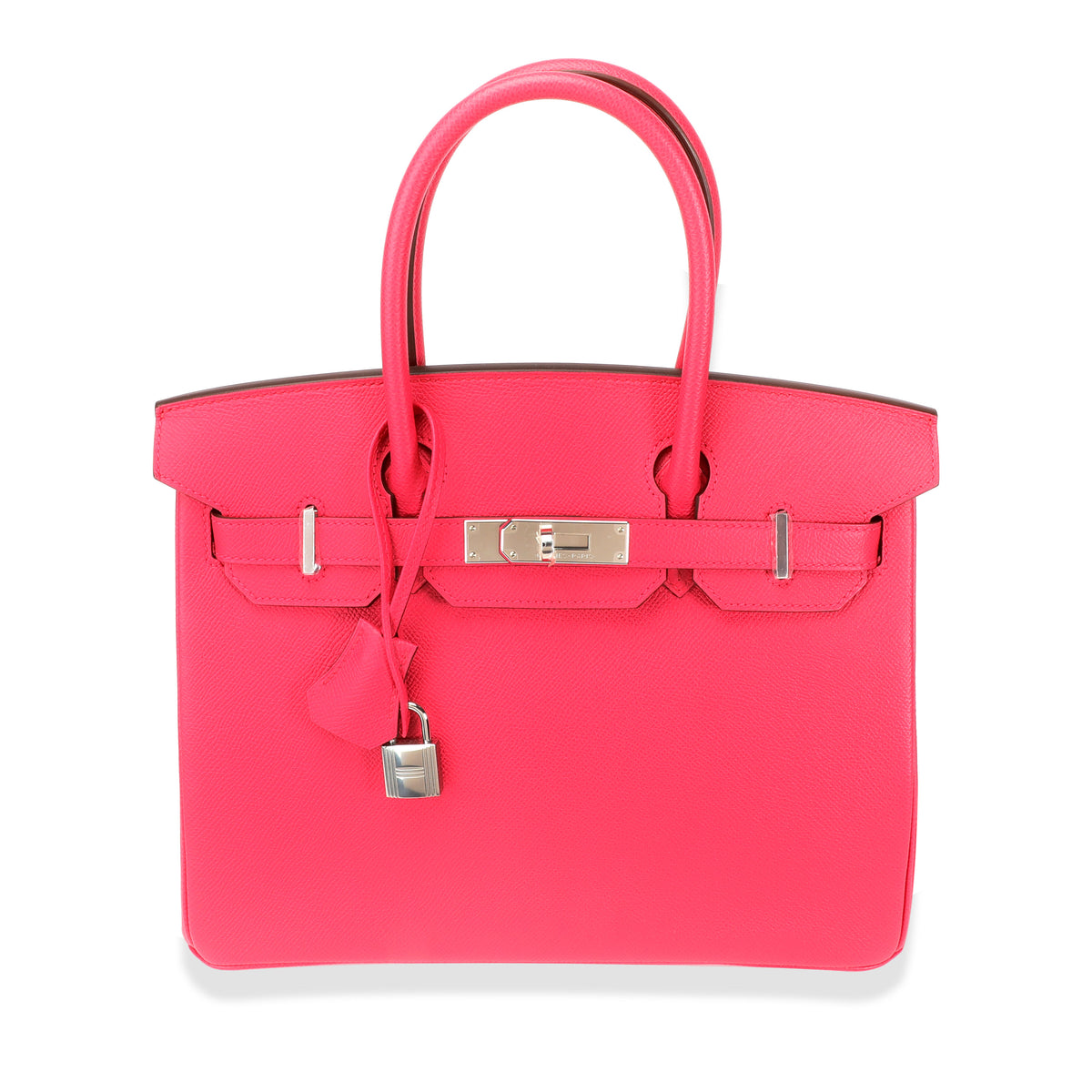 Hermès Rose Extreme Epsom Birkin 30 with Palladium Hardware
