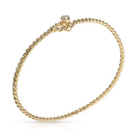 Tiffany & Co. Rope Twist Diamond Bangle in 18K Yellow Gold 0.10 CTW