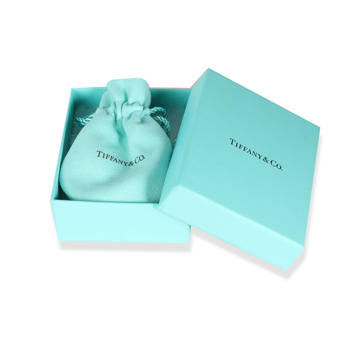 Tiffany & Co. T Diamond Bangle in 18K White Gold 0.17 CTW