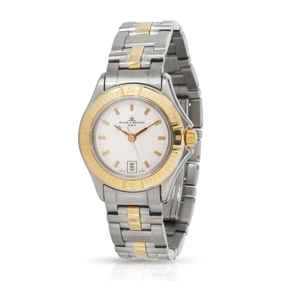 Baume & Mercier Malibu MV045047 Womens Watch in  Stainless Steel/Yellow Gold