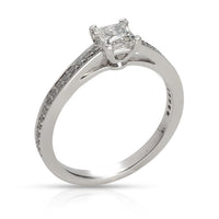 Tiffany & Co. Diamond Engagement Ring in  Platinum E VS1 0.52 CTW