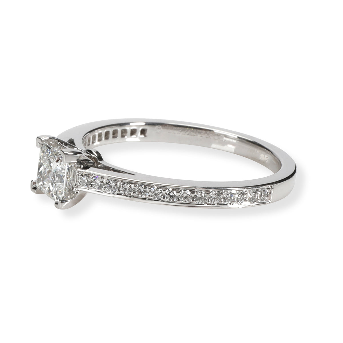 Tiffany & Co. Diamond Engagement Ring in  Platinum E VS1 0.52 CTW