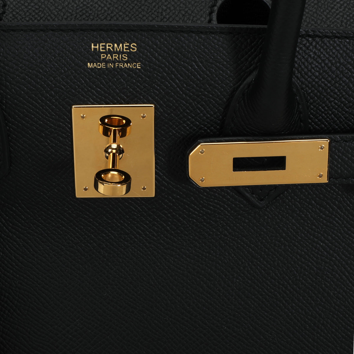 Hermès Black Epsom Birkin 30 with Gold Hardware