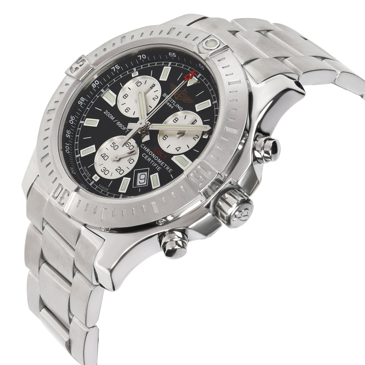 Breitling Colt Chrono A7338811.BD43 Men's Watch in  Stainless Steel