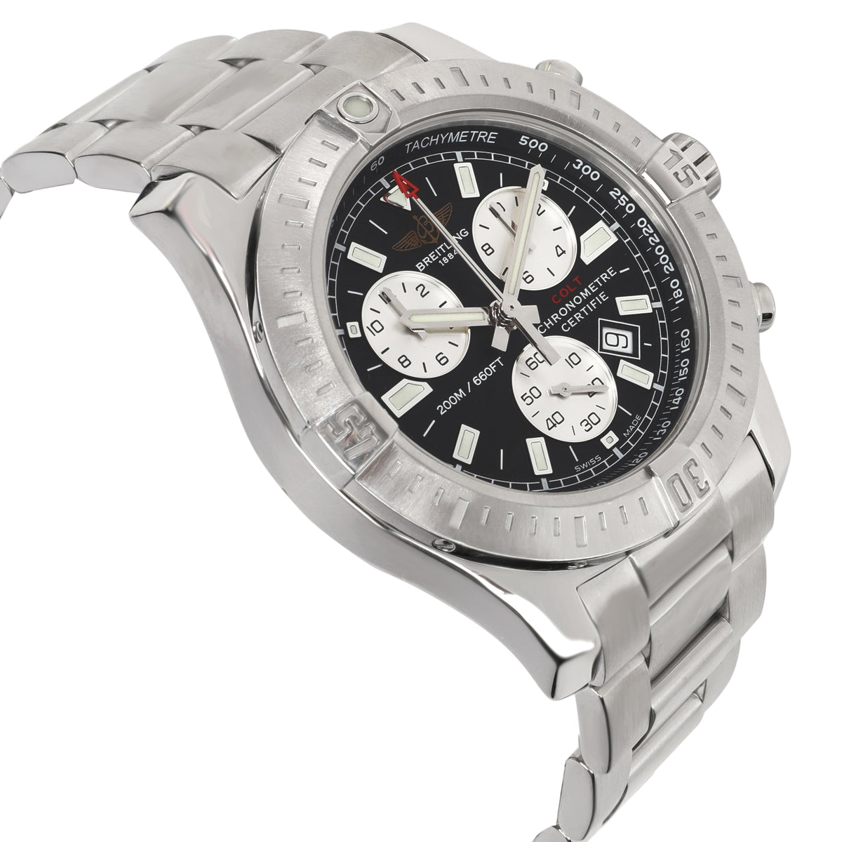 Breitling Colt Chrono A7338811.BD43 Mens Watch in  Stainless Steel