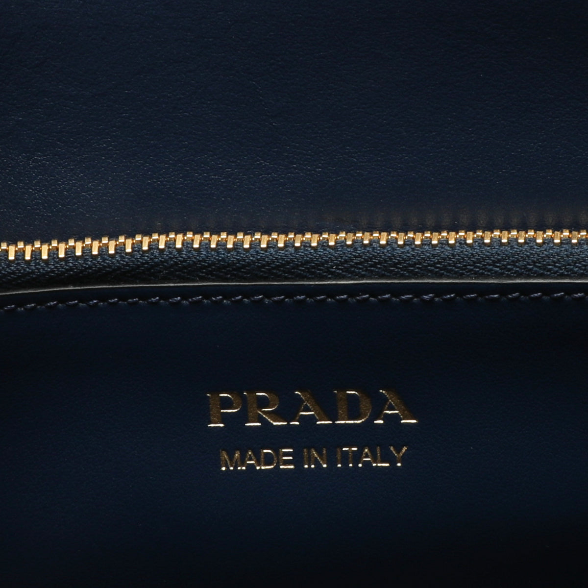 Prada Bluette Saffiano Leather Medium Monochrome Bag by WP