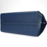 Prada Bluette Saffiano Leather Medium Monochrome Bag
