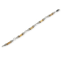 Lagos Caviar Color Citrine Bracelet in  18kt Yellow Gold & Sterling Silver