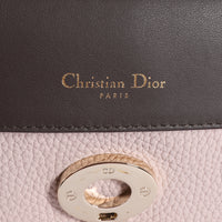 Dior Pale Pink Pebbled Leather BeDior Small Flap Bag
