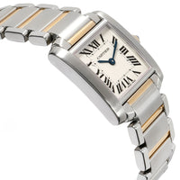 Cartier Tank Francaise W51007Q4 Womens Watch in 18kt Stainless Steel/Yellow Gol