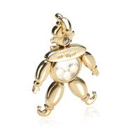 Chopard Happy Clown Pendant with Diamonds & Rubies  in 18K Yellow Gold 0.12 CTW