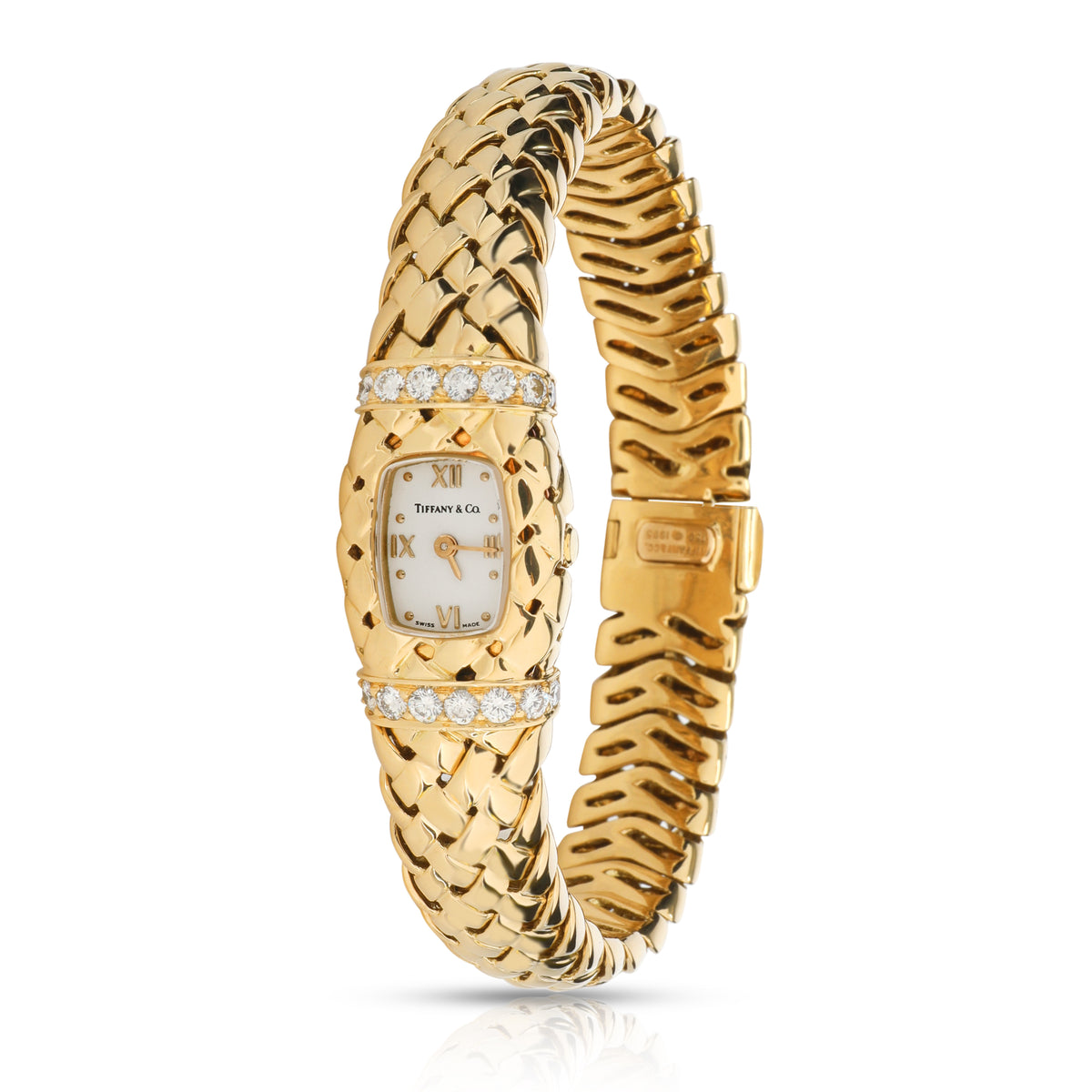 Tiffany & Co. Vannerie Vannerie Women's Watch in 18kt Yellow Gold