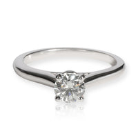 Cartier 1895 Diamond Solitaire Ring in Platinum GIA Certified G VVS2 0.38 CTW