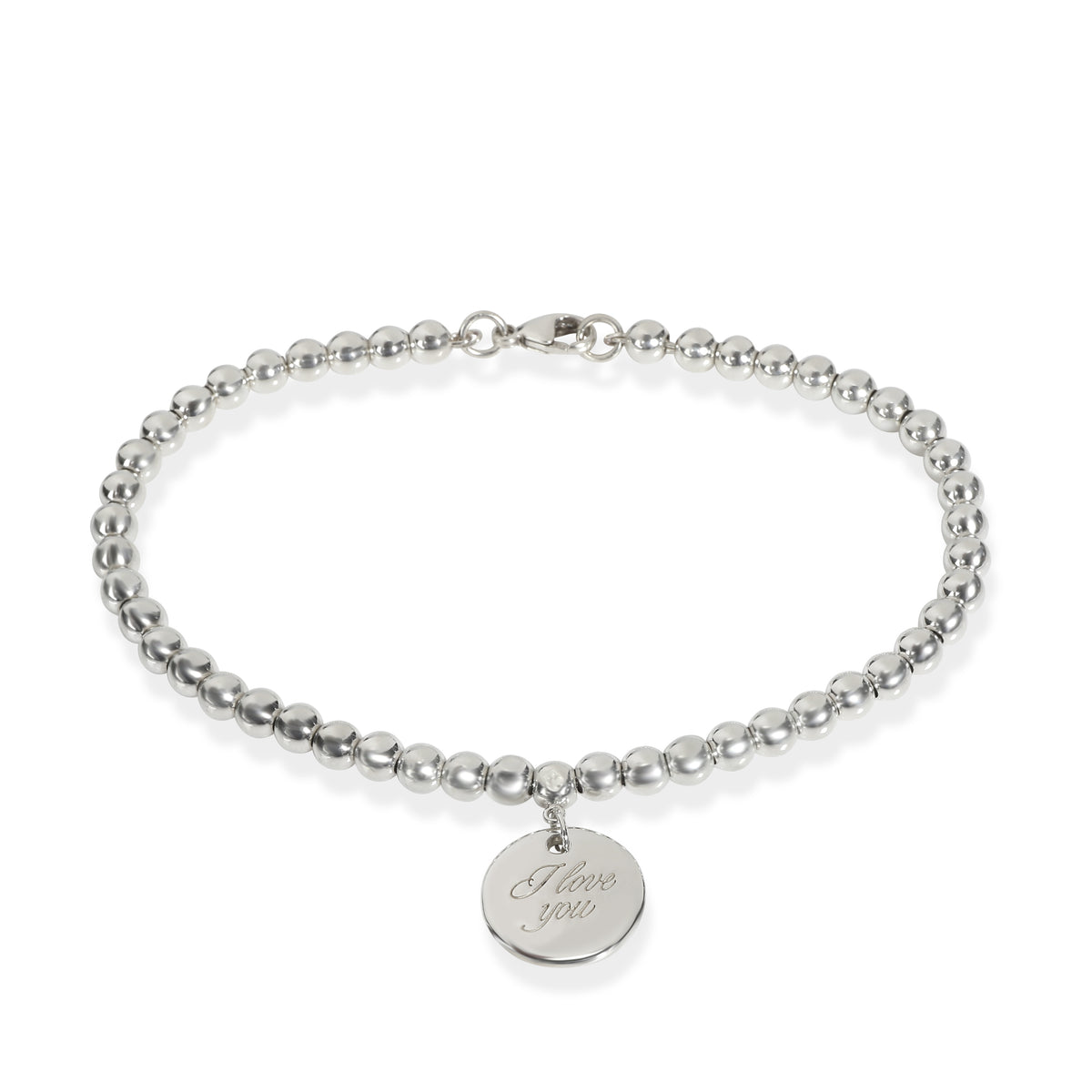 Tiffany Notes Bead Bracelet in  Sterling Silver