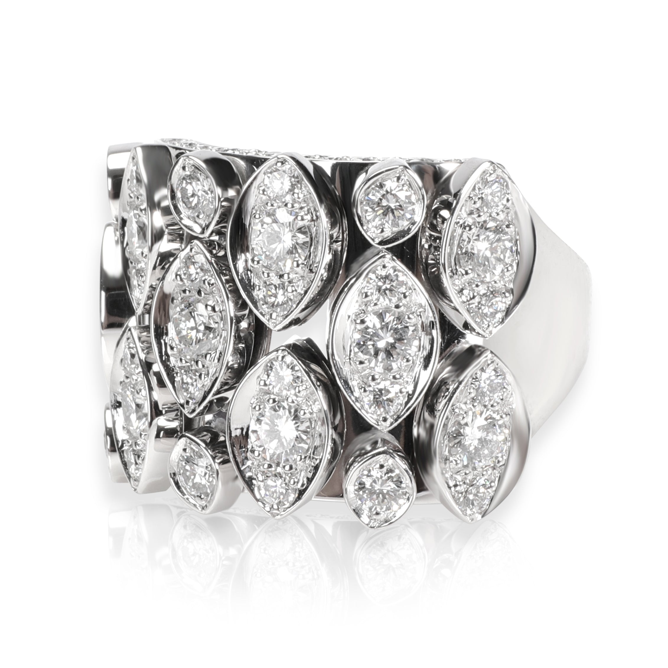 Cartier Diadea Diamond Ring in 18K White Gold 1.60 CTW