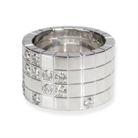 Cartier Lanieres Diamond Ring in 18K White Gold 1.00 CTW