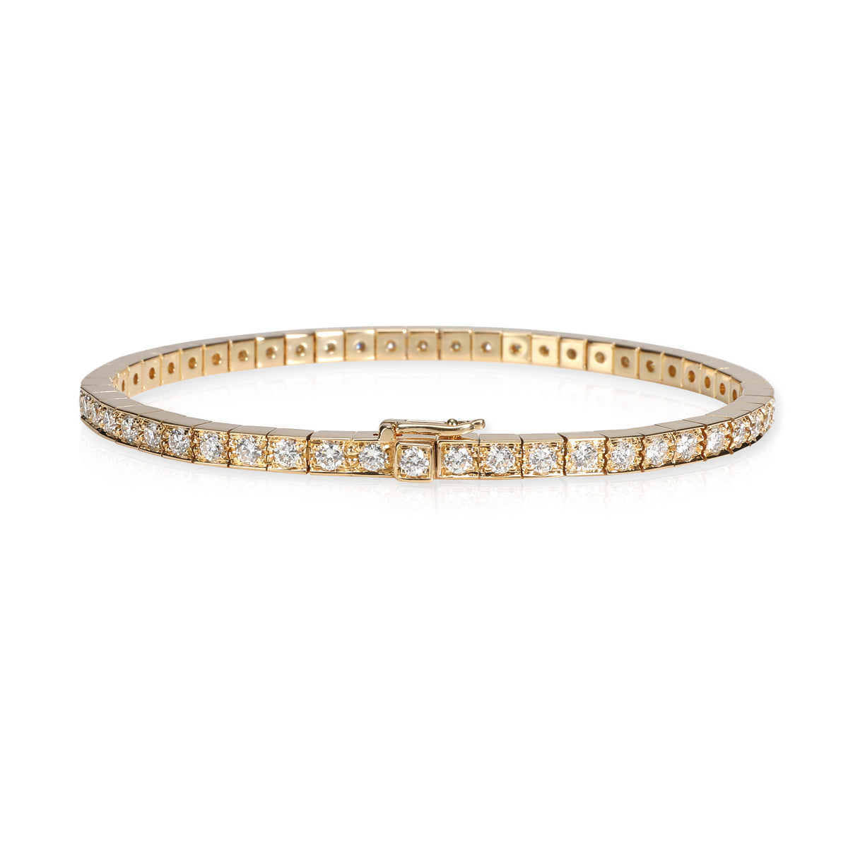 Cartier Lanieres Diamond Bracelet in 18K Yellow Gold 1.80 CTW