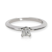 Tiffany & Co. Solitaire Diamond Engagement Ring in  Platinum E VS2 0.31 CTW