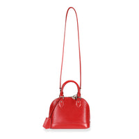 Louis Vuitton Red Epi Leather Alma BB