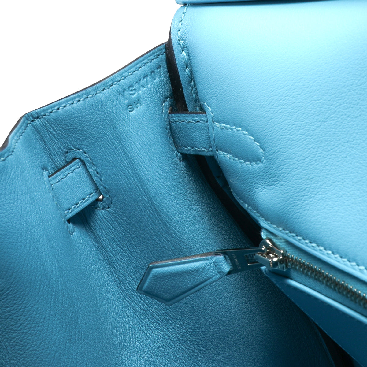 Hermès Birkin 25 Bleu Bleu du Nord Swift Palladium Hardware in