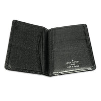Louis vuitton pocket organizer/Card Holder in Black Epi Leather ref.1017592  - Joli Closet