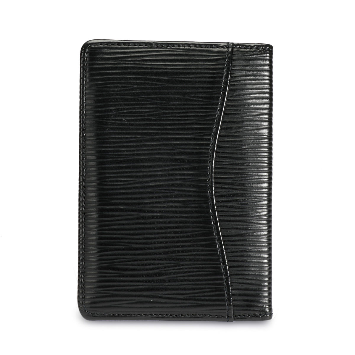 Louis Vuitton Pocket Organizer Epi Black in Leather - US