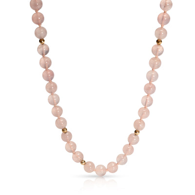 Tiffany & Co. Vintage Quartz Necklace in 18K Yellow Gold